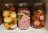 Pickled Eggs, Sausage and Bologna