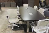 10' Boat Shape Conference Table