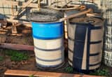 55 gallon barrels of waste oil