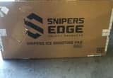snipers edge ice shooting pad -new
