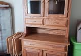 Cabinet and hutch