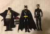 12 inch Batman, Catwoman and Penguin