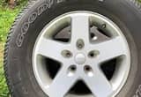 Jeep wheels W/ tires