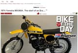 1974 Yamaha MX360 Vintage Racer