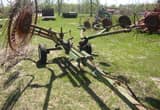 M&W 10 Wheel Hay Rake with kicker wheel