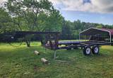 25 ft fifth wheel trailer frame and hitc