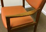 Vintage UT Gunlocke Chair Co. orange