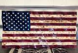 Large Wavy American Flags 40