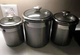nice stainless steel canisters