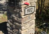 stone mailboxes