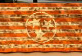 UT Orange Large TN Tri Star Wavy Flag