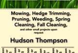 Thompson Lawn Care