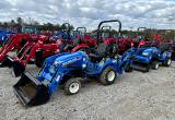 New Holland WM 25S loader, Backhoe