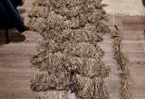 ghillie suit, blind, cushions, chair