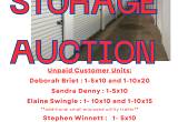 Storage Auction(Details on Picture)