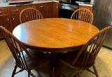 Country Oak Table & Chairs