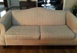 cloth upholstered sofa