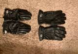 2 pairs Harley-Davidson leather gloves