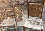 wooden chairs