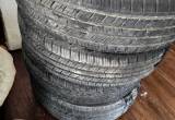 set of 4 used tires, size 175/70/14