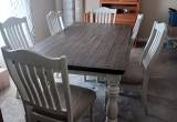 Dining room table and 6 chairs