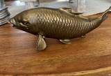 Heavy gold koi fish
