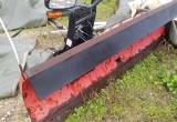 western snow plow grader blade