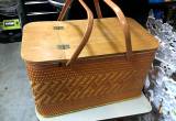 Antique Picnic Basket