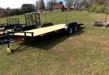 2024 20’ car hauler/ equipment trailer