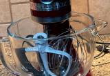 new KitchenAide 5qt stand mixer/ attach.