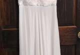 Beautiful White Chiffon Gown