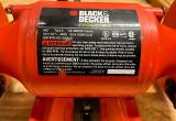 Black & Decker bench grinder
