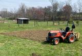 Garden plowing and tilling