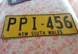 Australian License Plate