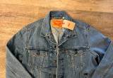 New. Levi Blue Jean Jacket