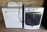 Washer and Dryer - or $100 separately