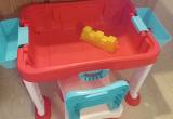 Kid sand, lego, activity table/ accessories
