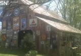 Old signs, gas pump, antiques