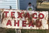 Signs, gas pumps, antiques