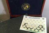 Franklin mint coin collection box