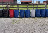 metal barrels