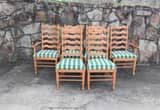 oak ladder back chairs