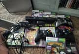 Xbox 360, kinex , extra memory , games