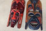 wooden island masks