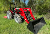 Massey Ferguson 4WD Tractor with bushhog