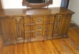 sold oak dresser with mirror