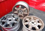 3 Mazda Miata aluminum wheels