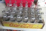 24 Dixi-Cola Bottles in Coke Wood Crate