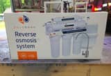 new in box reverse osmosis system