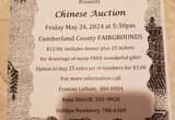 Rescue Squad Chinese Auction and Dinner